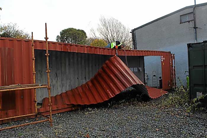 Ireland�s First Shipping Container Home Built in 3 Days ...